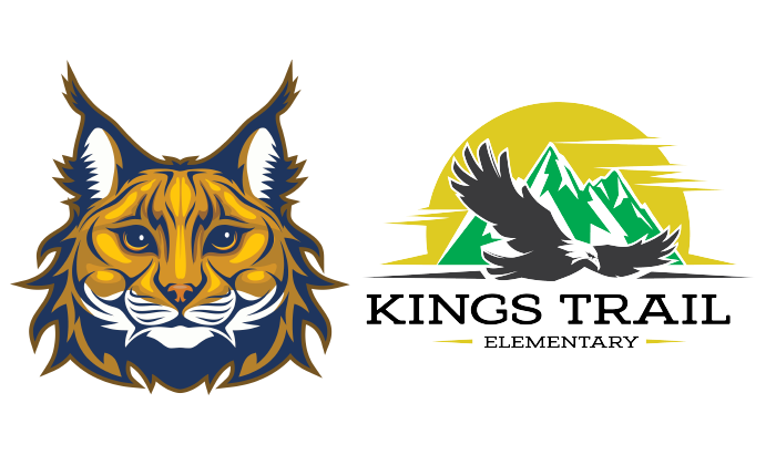 Annie R Morgan and Kings Trail elementary schools logos